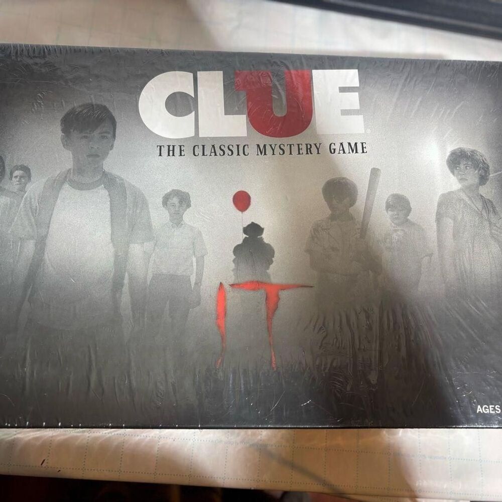 Clue: IT The Classic Mystery Board Game - Factory Sealed